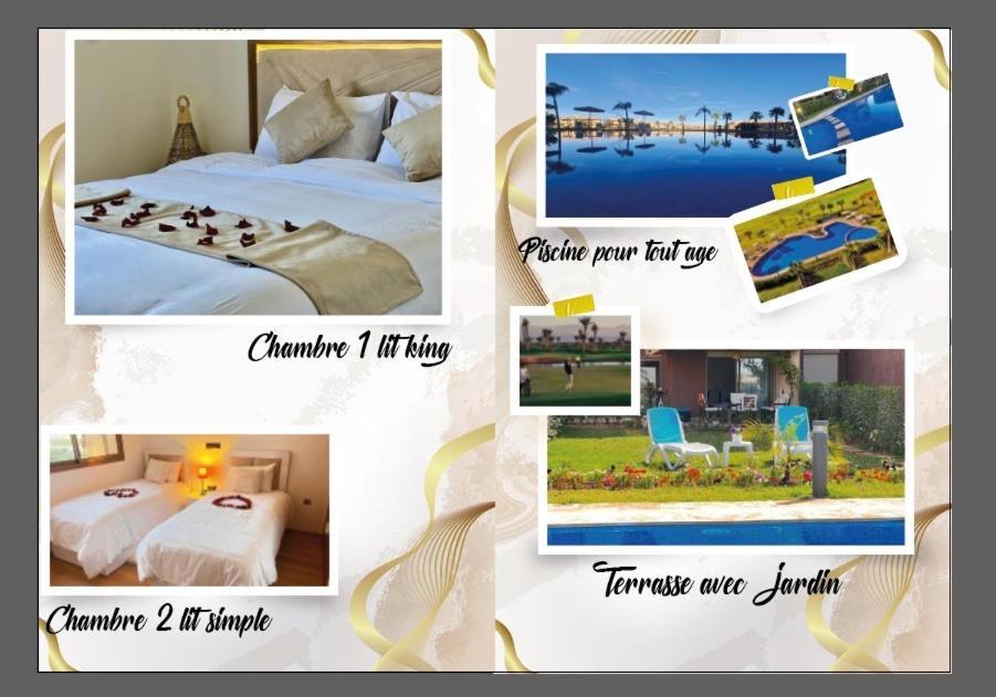 Mini-Villa Situee Dans Une Residence Prestigia A Marrakech, Avec Une Vue Sur La Piscine Et Le Golf Une Securite 24H Sur 24 Et Une Proximite Ideale De L Aeroport 5 Minutes C Est Une Offre Parfaite Pour Des Vacances مراكش المظهر الخارجي الصورة