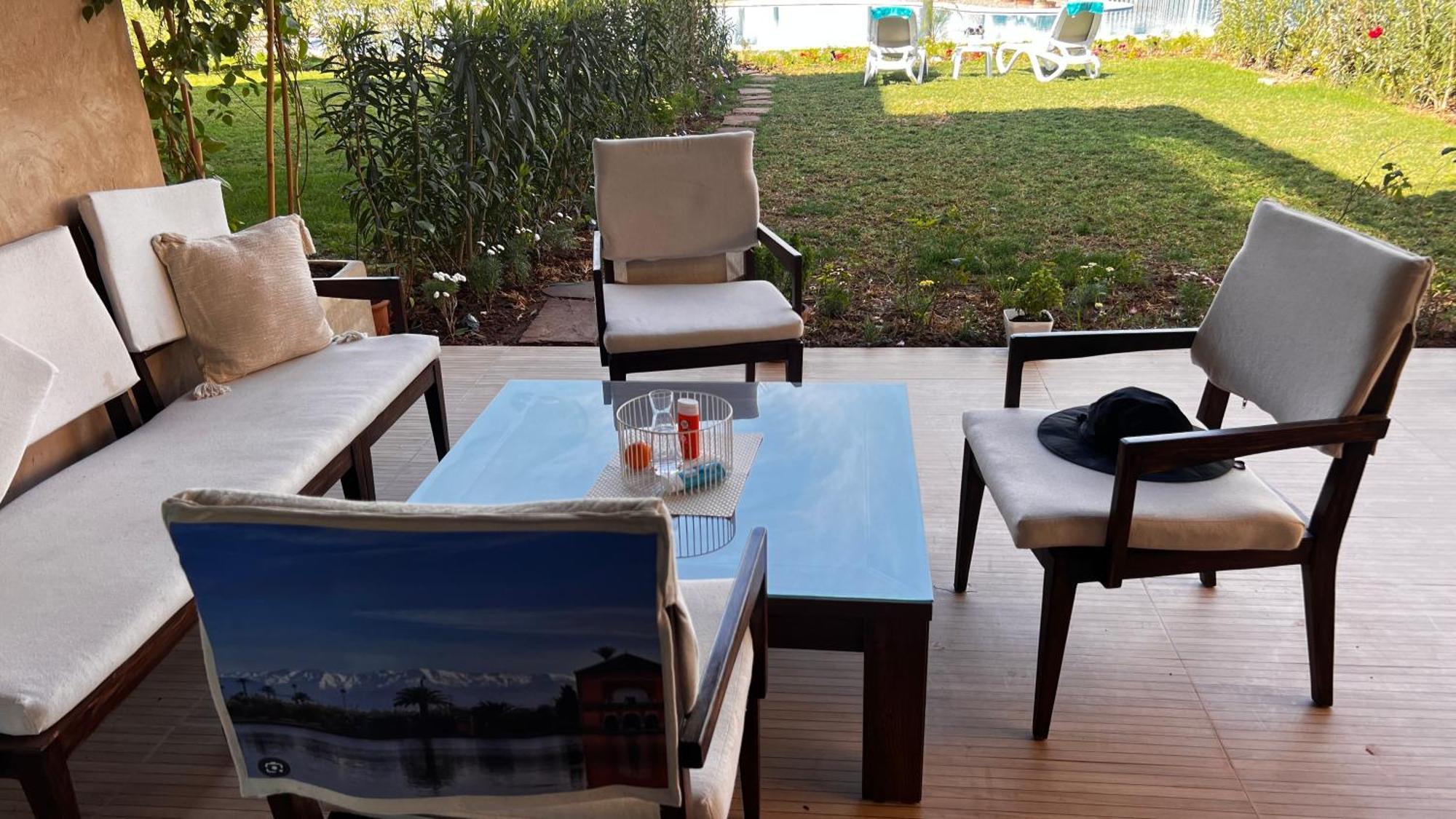 Mini-Villa Situee Dans Une Residence Prestigia A Marrakech, Avec Une Vue Sur La Piscine Et Le Golf Une Securite 24H Sur 24 Et Une Proximite Ideale De L Aeroport 5 Minutes C Est Une Offre Parfaite Pour Des Vacances مراكش المظهر الخارجي الصورة